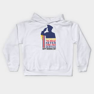 Happy Memorial Day Kids Hoodie